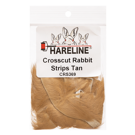 Hareline Cross-cut Rabbit Strips