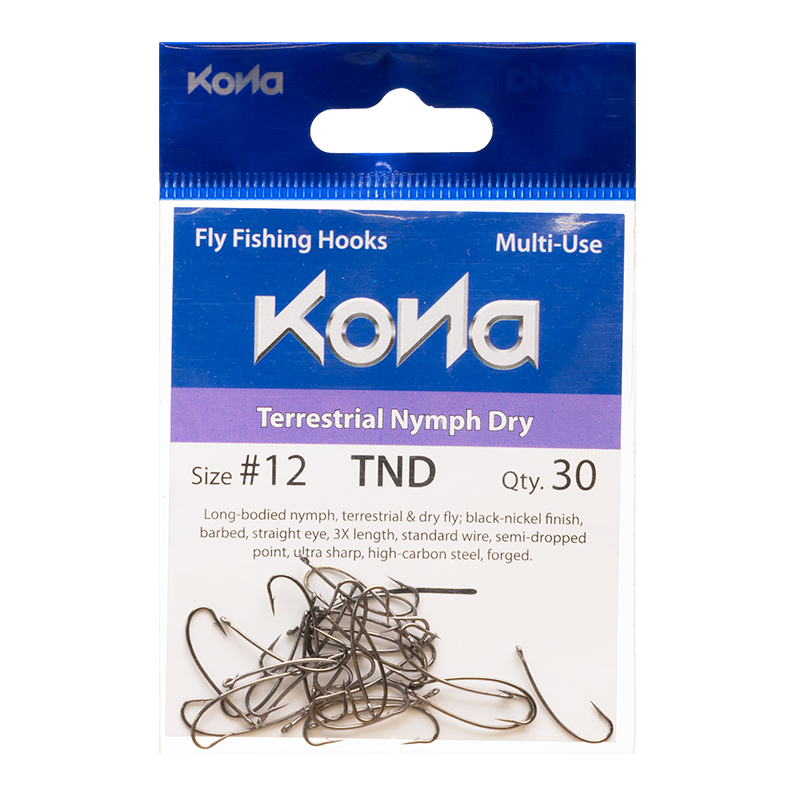 Kona Terrestrial Nymph Dry Hooks