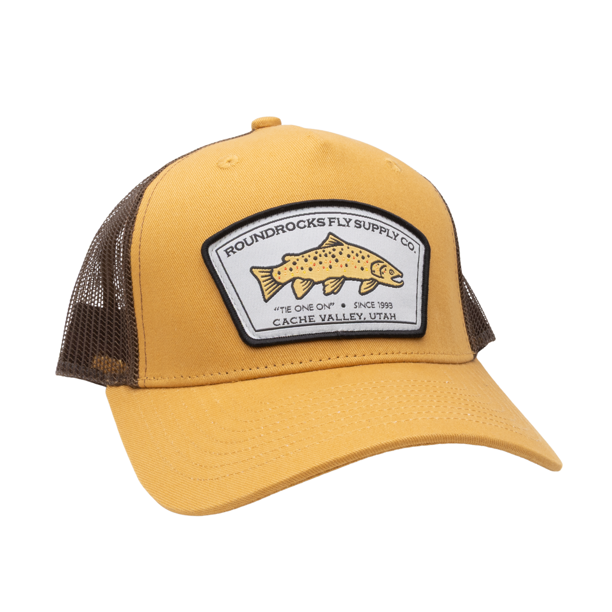 RoundRocks Mustard Trucker Hat