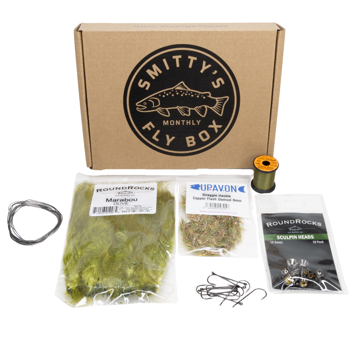 Straggle Bugger - Tying Bundle