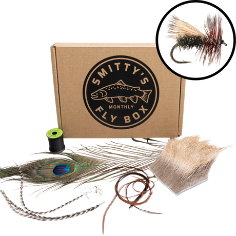 Peacock Caddis - Tying Bundle