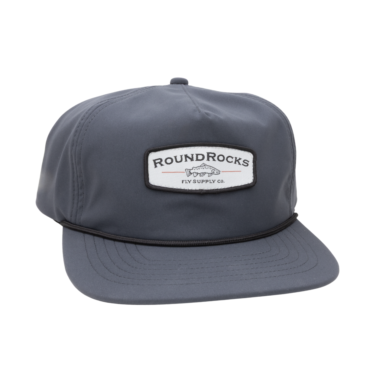 RoundRocks Slate Gray Rope Hat