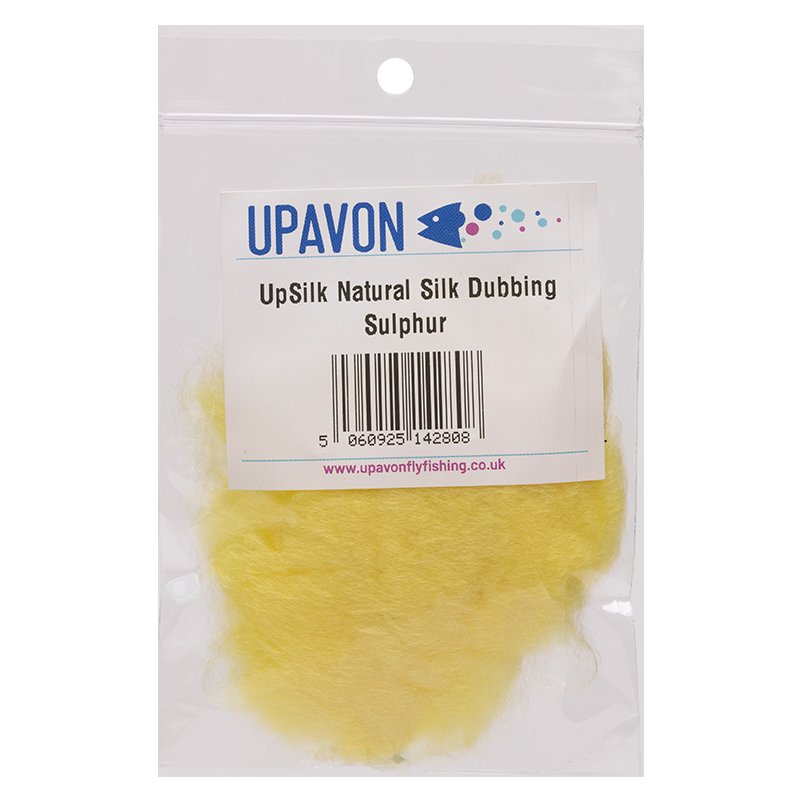 Upavon UpSilk Natural Silk Dubbing