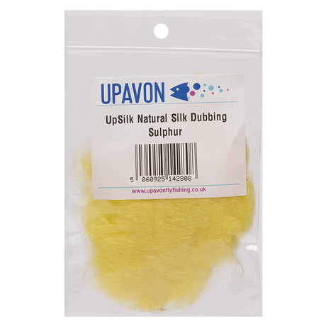 Upavon UpSilk Natural Silk Dubbing