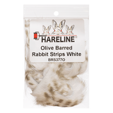 Hareline Olive Barred Rabbit Strips