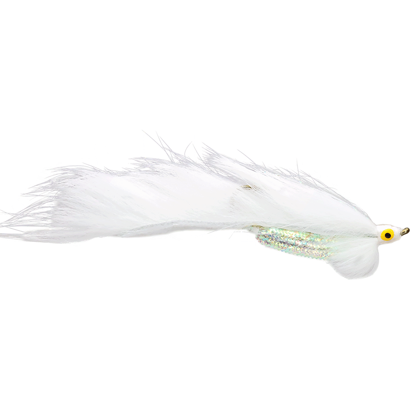 White Zonker Streamer