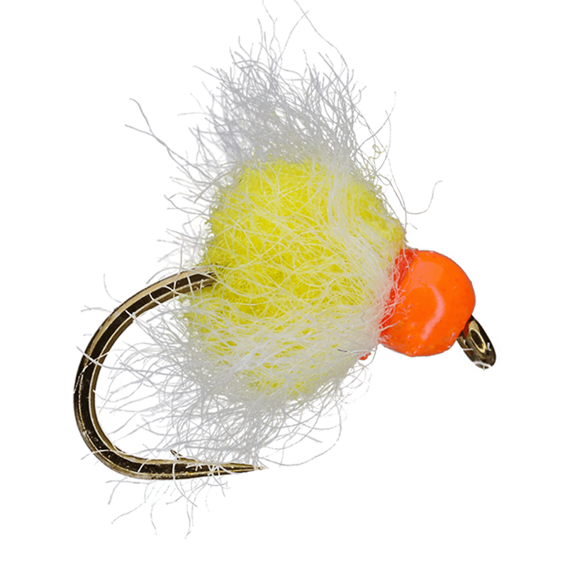 Gold Head Orange Fritz Nomad Extra Long Tails Trout Fly Gold Head Orange Fritz Nomad Extra Long Tails Trout Fly