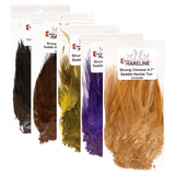 Hareline Strung Saddle Hackle 5-7 Inches