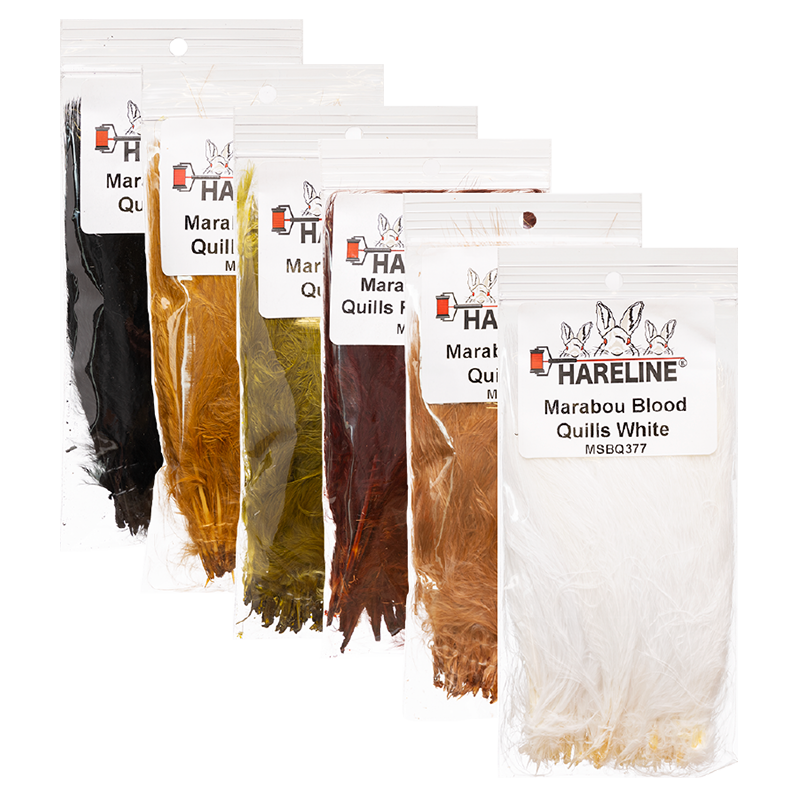 Hareline Marabou Blood Quills