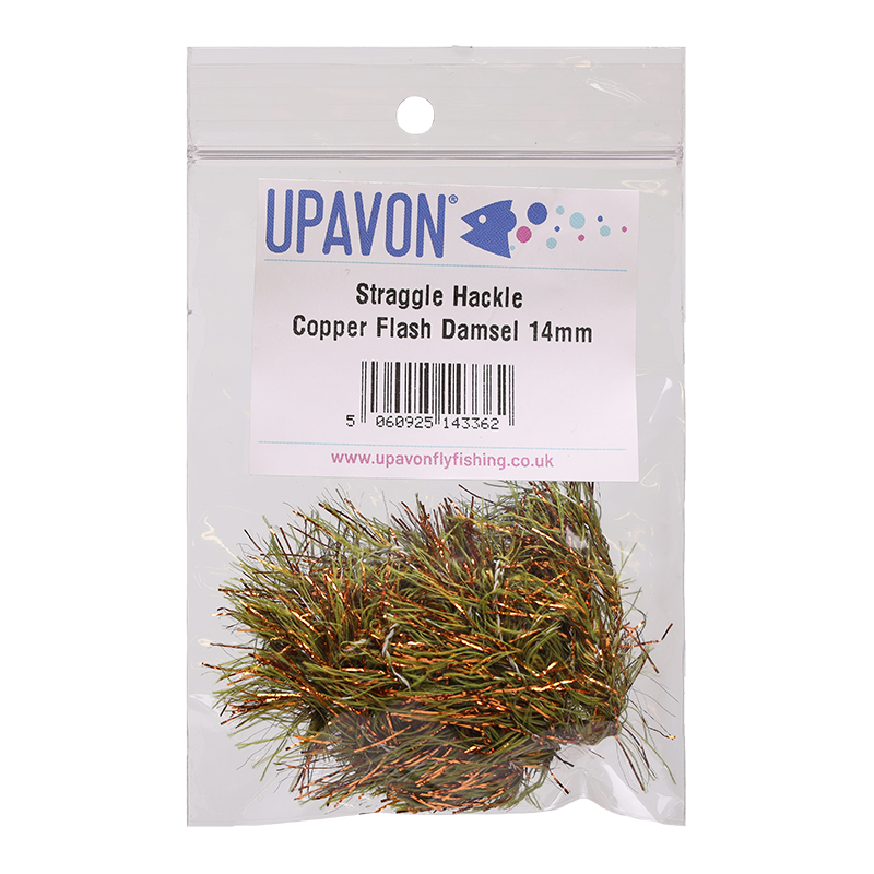 Copper Flash Damsel Upavon Straggle Hackle