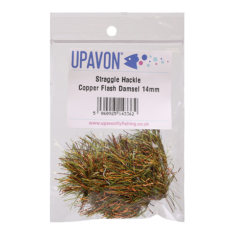 Copper Flash Damsel Upavon Straggle Hackle