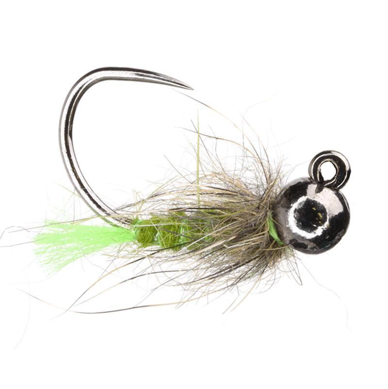 Green B12 Shot Euro Jig Nymph